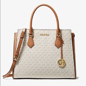 Michael Kors Hope Large Logo Satchel